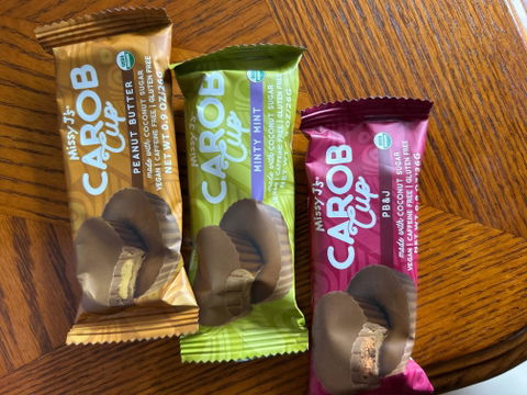 Missy J's Organic Carob Cup Sampler - 12pk, 4 of each flavor