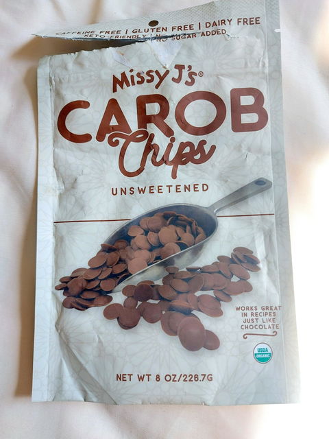Missy J’s Organic Unsweetened  Carob Chips, 8oz