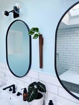 Handcrafted Wooden Wall Vase
