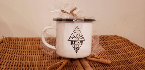 Diamond Bridal Party Wedding Personalized Camp Mug
