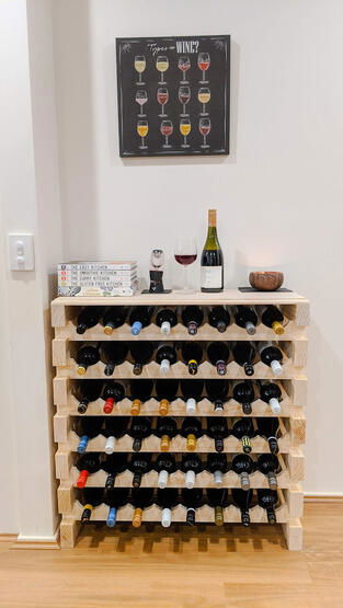 48 Bottle Wine Rack