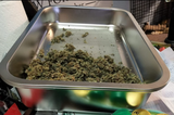 Mogobe Trim Tray with Detachable 150 Micron Screen, Made of Stainless Steel, 19.5*13.5 inches
