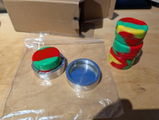 Mogobe Rosin Decarboxylation Capsule Pair with 7ML Silicone Container, Use it with Heat Press Machine