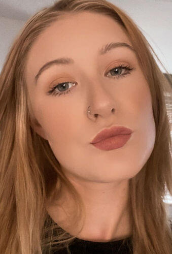 Customer photo wearing Cocktail Tequila sunrise Colored Contact Lenses