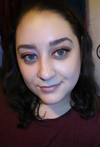Customer photo wearing Himalaya Green Colored Contact Lenses