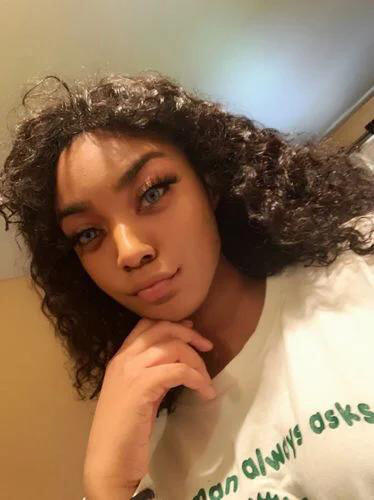 Customer photo wearing Dawn Colored Contacts – 4 Natural Shades for Dark Eyes