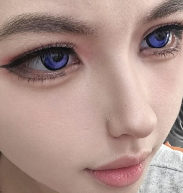 Customer photo wearing Wanderer Prescription Cosplay Contact Lenses – Genshin Impact