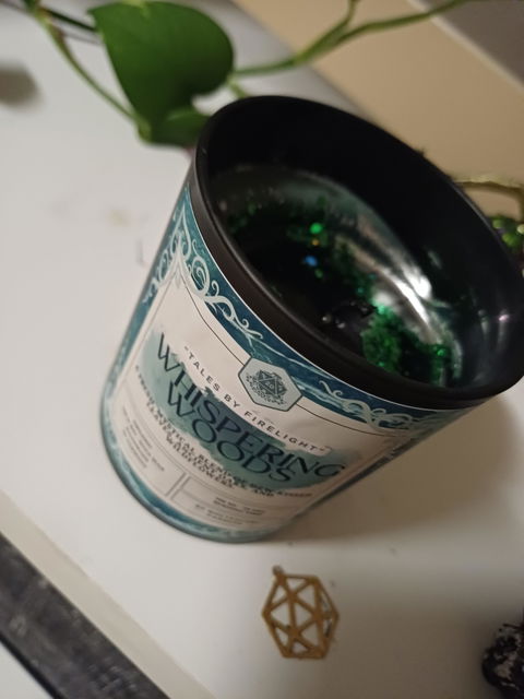 Whispering Woods scented soy candle - "Tales by Firelight" 300 ML