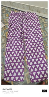 Purple Ikkat Straight Feeding Kurta Set