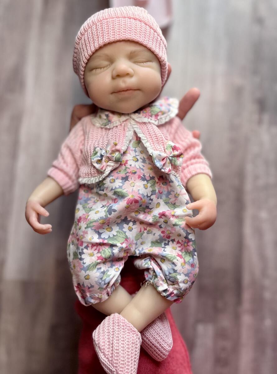 30cm Silicone Reborn Twin Sisters- Pascale and Vivienne