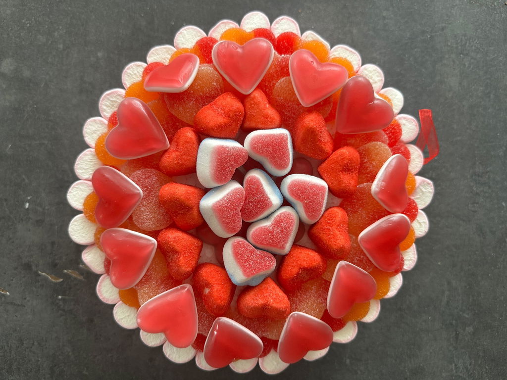Foto de Jaime: Tarta de chuches Sweetheart Surprise