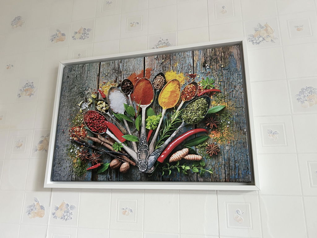 Tableau Cuisine Cuillères et épices