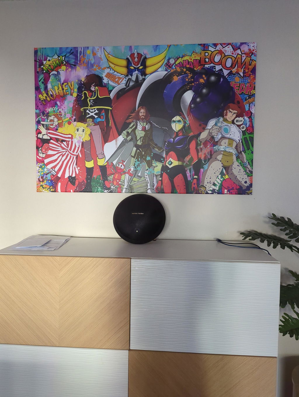 Tableau Goldorak et les amis