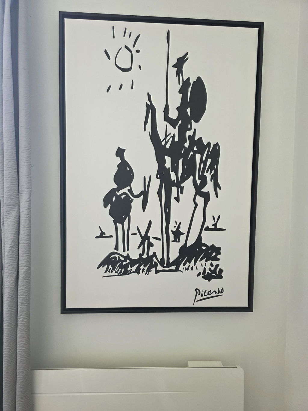 Tableau Picasso Don Quichotte