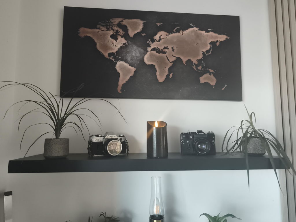 Tableau Carte du Monde XXL