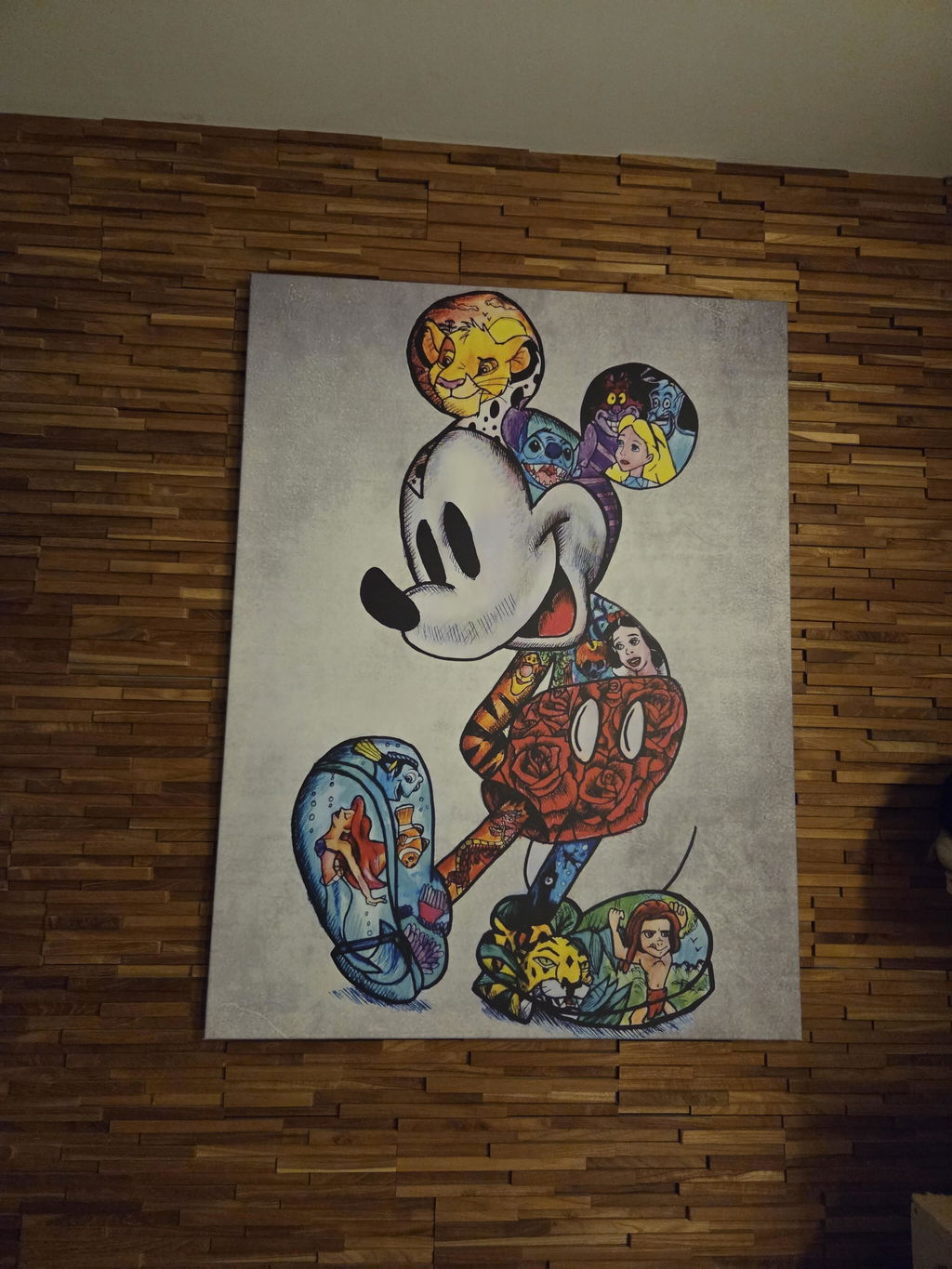 Tableau Mickey et l'univers enchanté