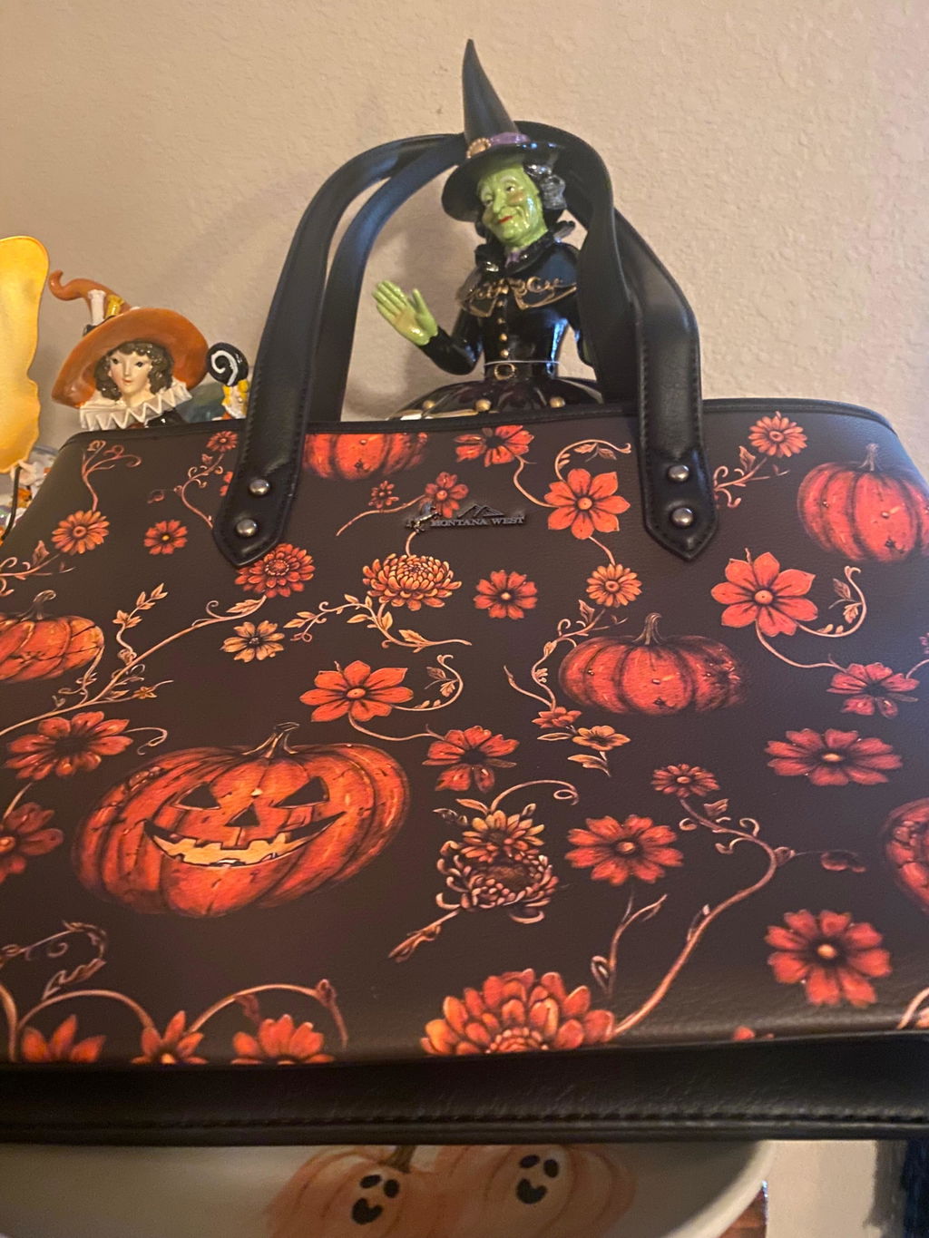 Montana West Gothic Halloween Tote Bag