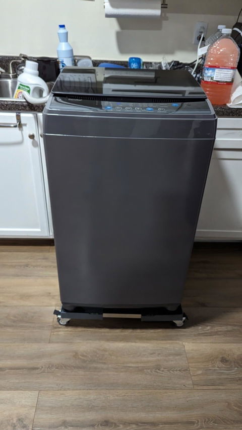 Base con ruedas para Lavadora, Cocina y Refrigeradora de 1 Puerta / Base regulable 50~70 cm