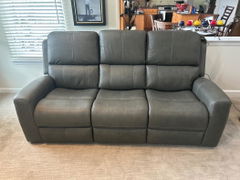 Linden Power Reclining Sofa With Adjustable Headrest And Lumbar