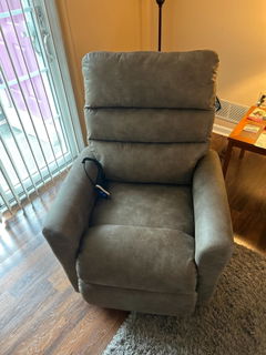 Liam Bronze Power Lift Recliner (Up to 300 Lbs.)