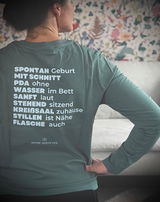 MORE MIDWIVES Longsleeve birth more