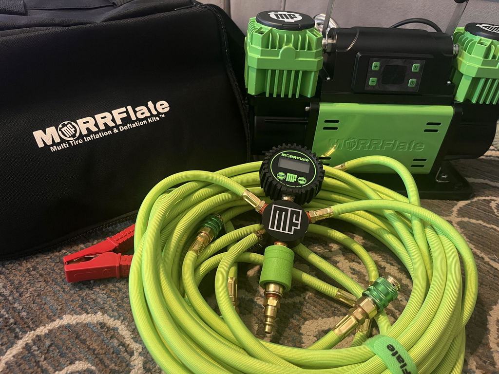 MORRFlate Braided Quad: 4-Tire Hose Kit, Up to 125