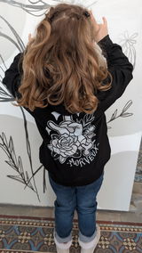 🤘🏽 SWEAT A CAPUCHE NOIR "THE FIRST"