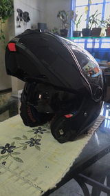 CASCO MT FU404SV ATOM 2 SV SOLID A1 NEGRO BRILLO