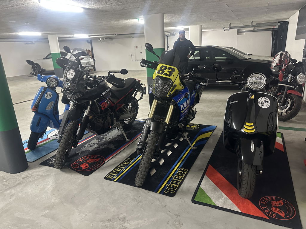 Custom Motorcycle Pit Mat