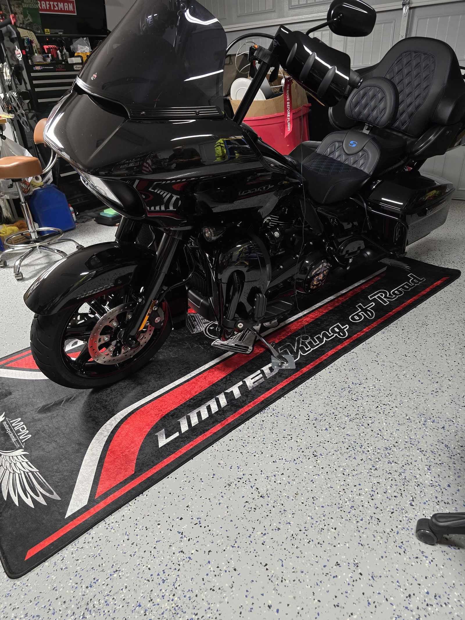 Kawasaki Z900 SE Custom Garage & Pit Mat | MM7413