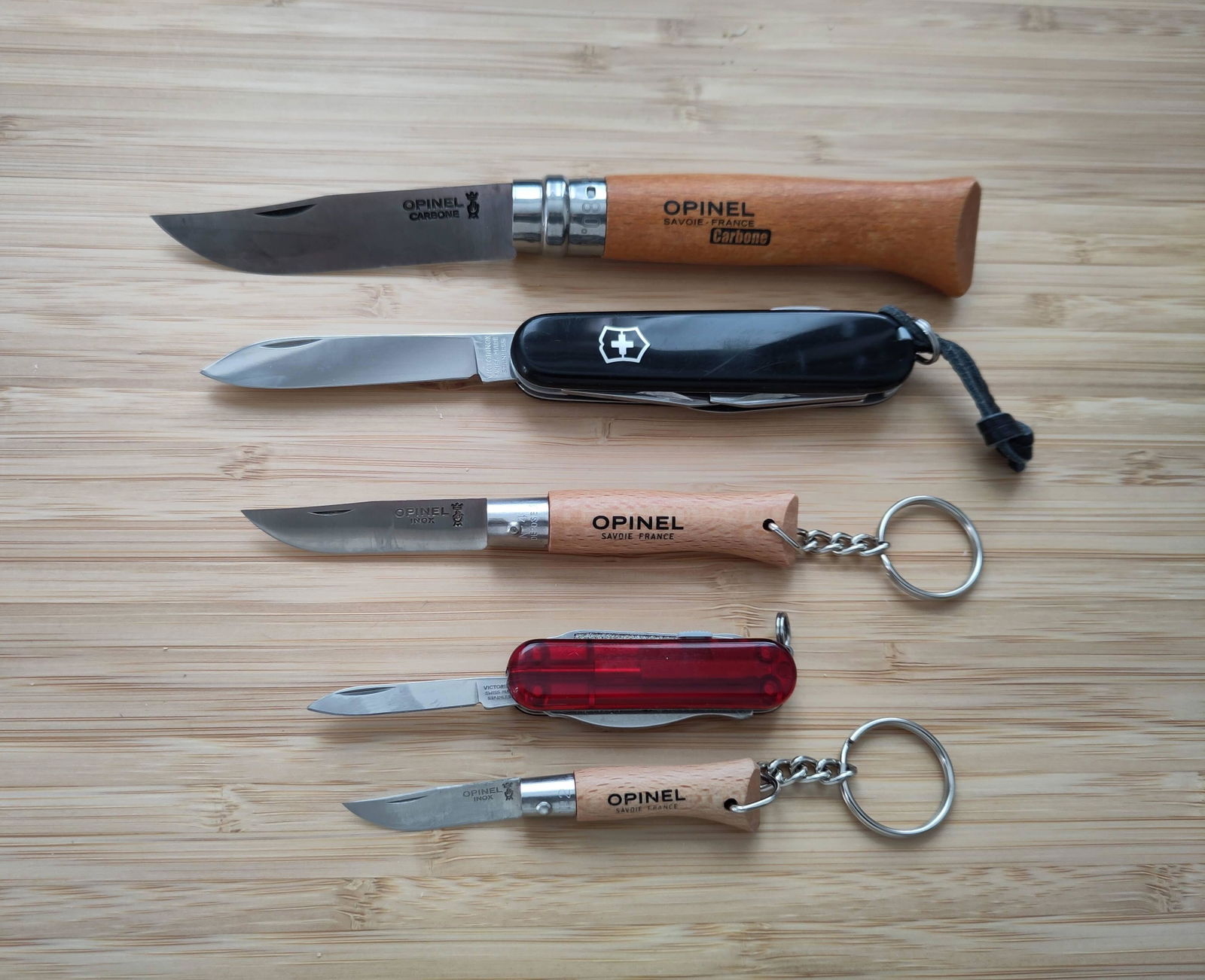 Opinel Keyring N°04 Stainless Steel Knife – Mukama