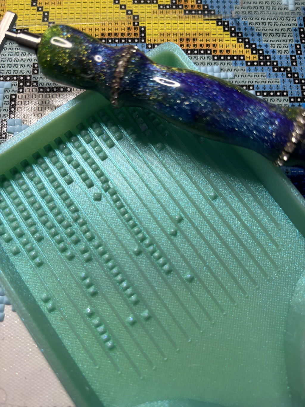 SPARKLY COLOR - Diamond Painting Trays w/ Magnet Lids