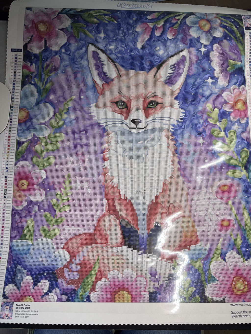 'Moonlit Ember' by Terra Nord, ULTIMATE SPARKLE Diamond Painting Canvas Kit (109)
