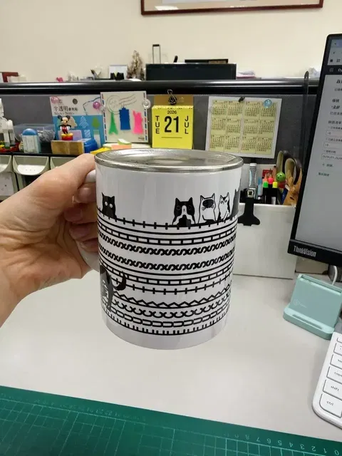 心聲藏這杯｜讓尖叫驚嚇貓陪伴日常的幽默設計