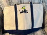 Personalized Boat Bag | Canvas Tote Bag | School Tote Bag | Embroidered Boat Bag | Beach Tote | Name Tote Bag