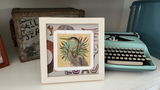 6x6" Mini Fine Art Giclee Print: Great Blue Heron