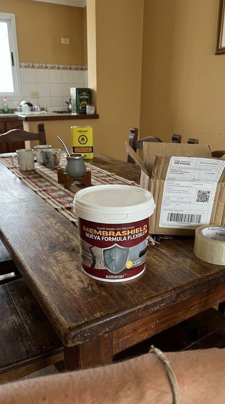 Impermeabilizante Sellador De Alta Elasticidad Membrashield 1 Litro