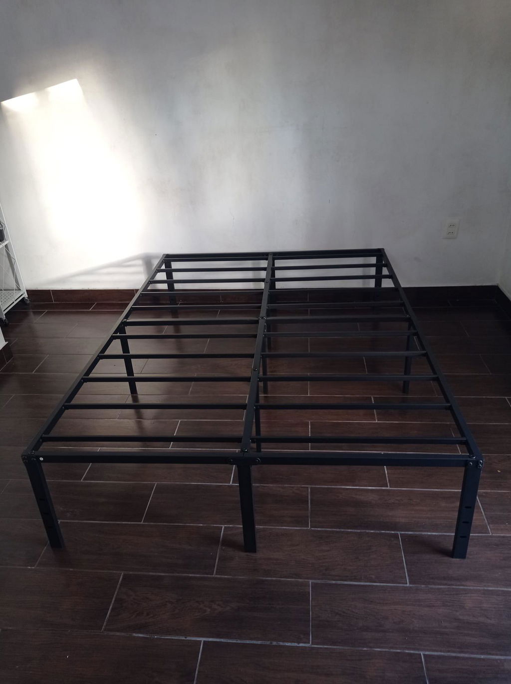 Base de Metal Armable para Sommier 2 Plazas 40 cm Acero Reforzado