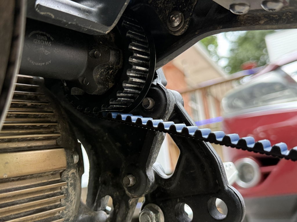 Secondary Drive Belt Conversion Kit for Sur-Ron Light Bee X / Segway X160  X260 / 79Bike Falcon M