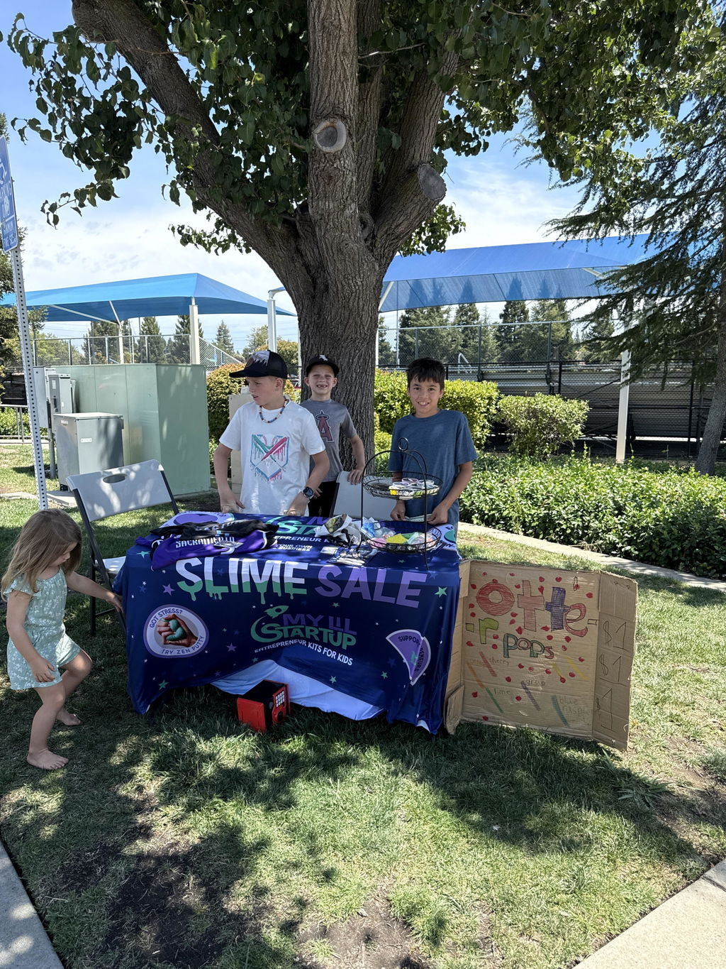 Growth Bundle - kids slime business kit and tablecloth