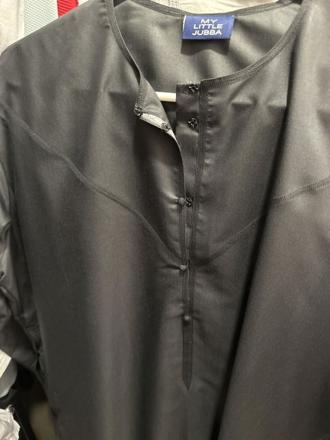 Mens Black Emirati Thobe
