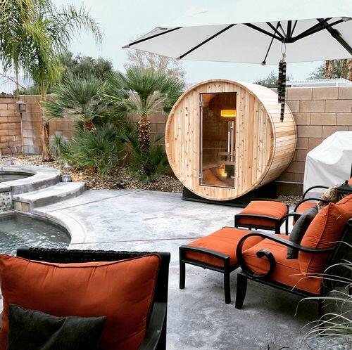 Almost Heaven Salem 2 Person Standard Barrel Sauna