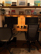 Grove desk photographed by Mukund