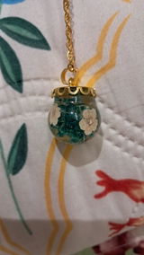 Boscage Tangle Real Dried Flower Necklace