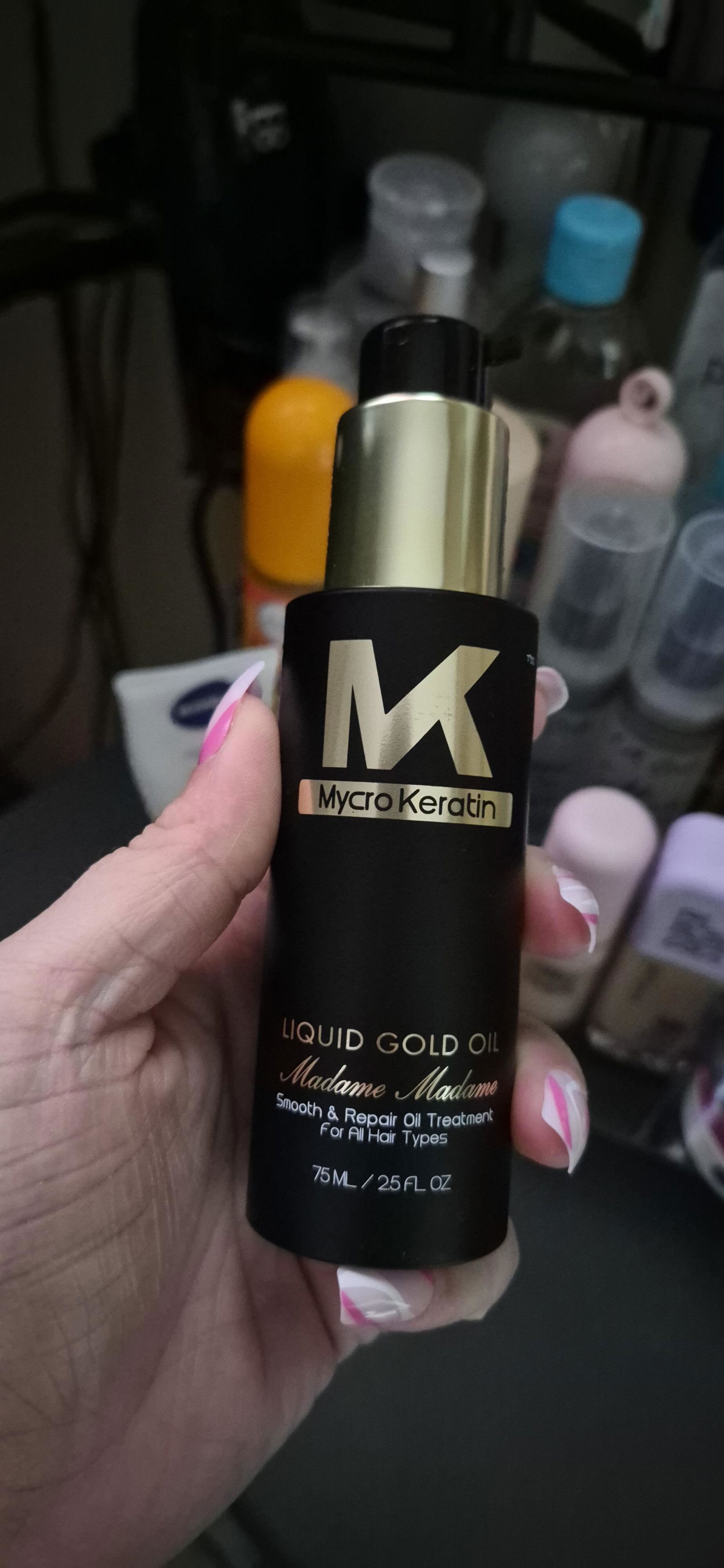 Madame Liquid Gold – Mycro Keratin