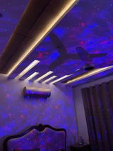Galaxy Projector Night Light for Bedroom – Star Projector Light with Bluetooth speaker