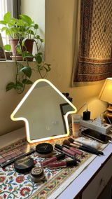 Home Style LED Vanity Mirror | Rechargeable & Completely Wireless