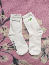 SILVERWIND White Crew Sock