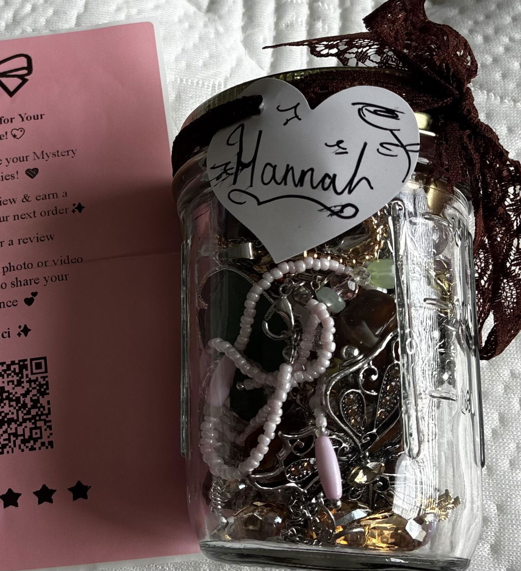 Mystery Jewelry Jar – Curated Surprise Jewelry (Personalized)