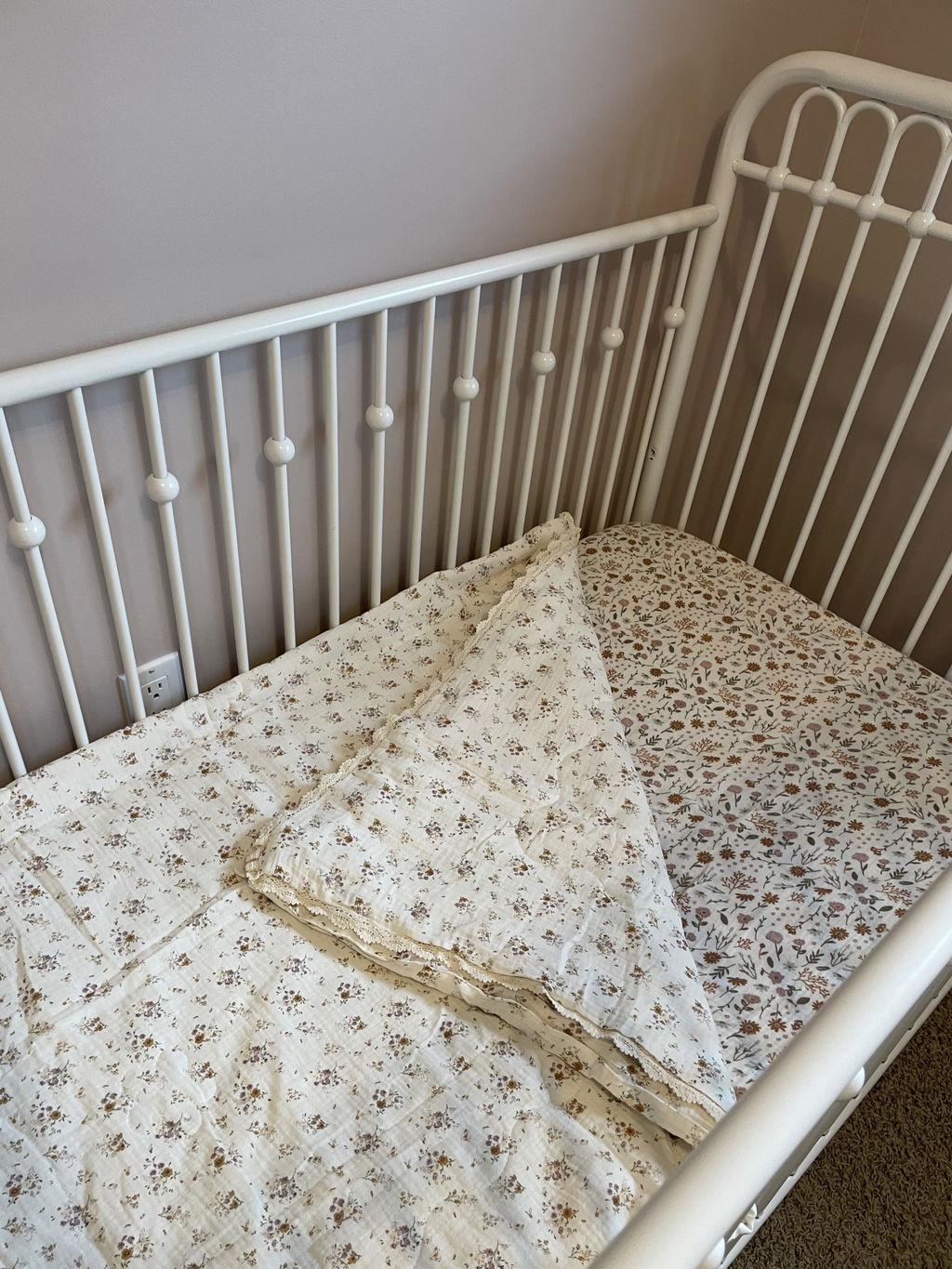 Woodland Baby Comforter – Cotton Muslin